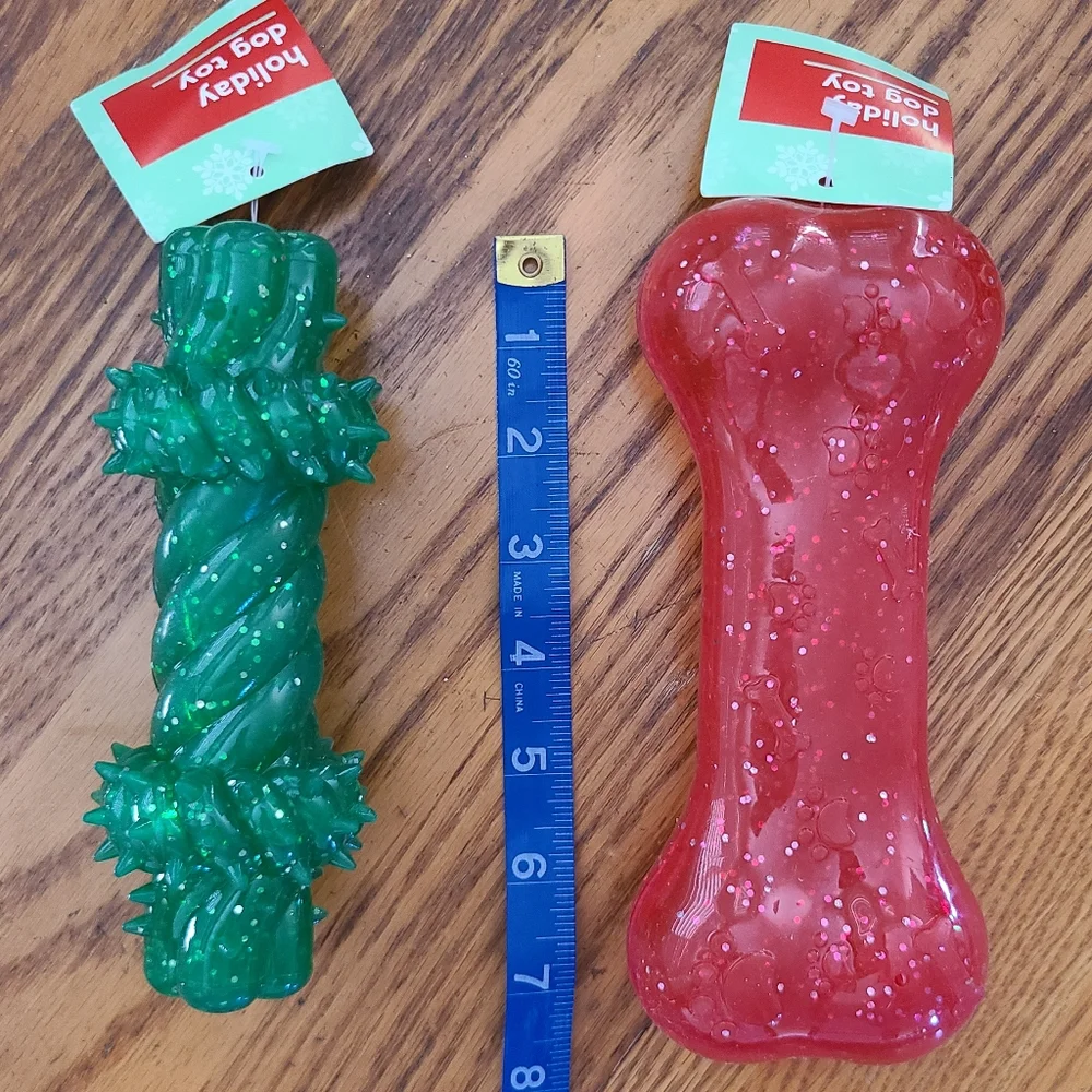 👀50% OFF - NWT‼️ Set of Christmas Themed Dog Toys